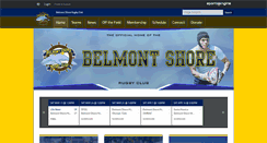 Desktop Screenshot of belmontshorerfc.com