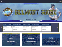 Tablet Screenshot of belmontshorerfc.com
